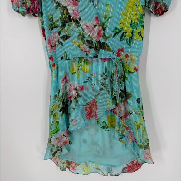 Rococo Sand Coastal Print Wrap Dress | Small - Picture 7 of 8